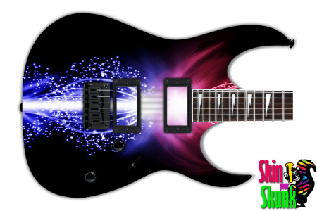  Guitar Skin Abstractone Collide 