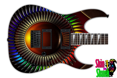  Guitar Skin Abstractone Dot 