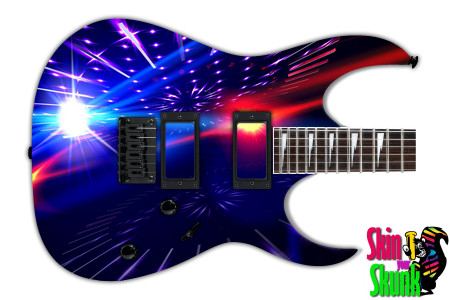  Guitar Skin Abstractone Stars 