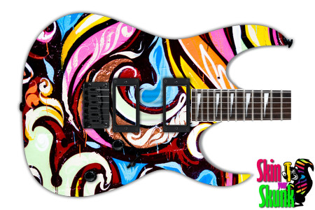  Guitar Skin Abstractpatterns Kayan 