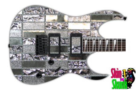  Guitar Skin Abstractpatterns Mirror 