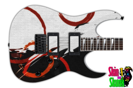  Guitar Skin Abstractpatterns Rings 