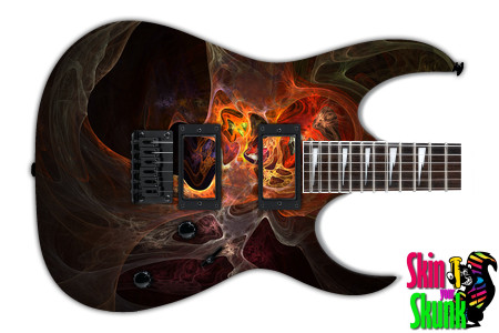  Guitar Skin Abstractpatterns Smoke 