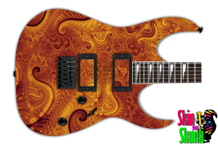  Guitar Skin Abstractpatterns Swirls 