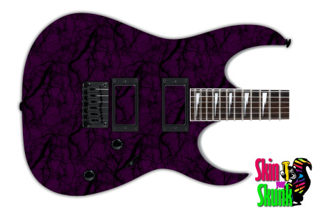  Guitar Skin Abstractpatterns Vines 