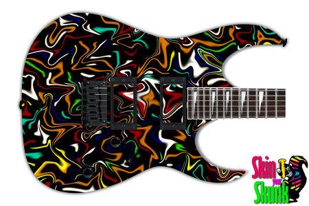  Guitar Skin Abstractpatterns Zigzag 