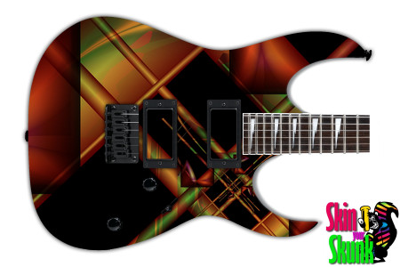  Guitar Skin Abstractthree Bold 