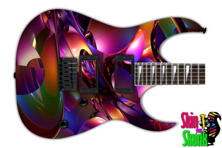  Guitar Skin Abstractthree Depth 