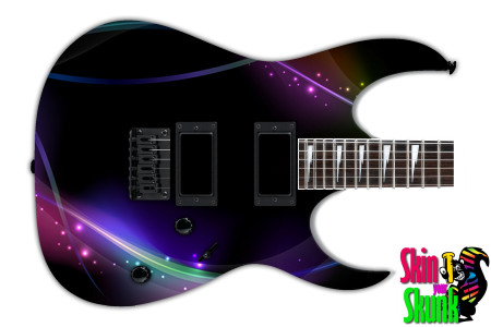  Guitar Skin Abstracttwo Lines 