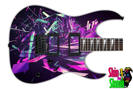  Guitar Skin Abstracttwo Shatter 