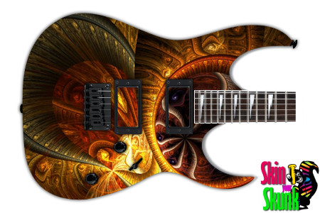  Guitar Skin Abstracttwo Vein 