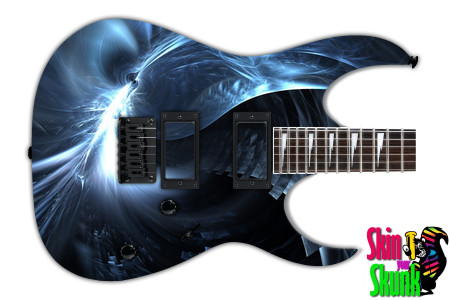  Guitar Skin Abstracttwo Zipper 