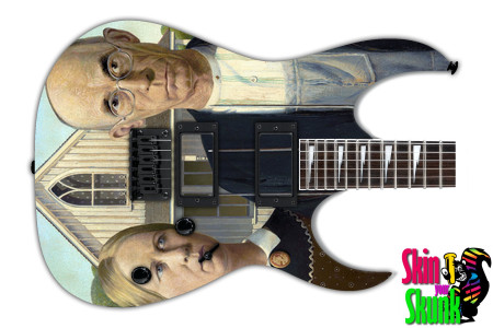  Guitar Skin Ancient Gothic 