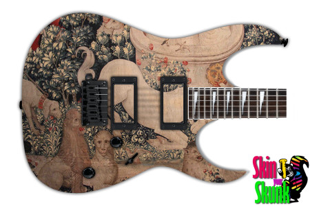  Guitar Skin Ancient Horse 