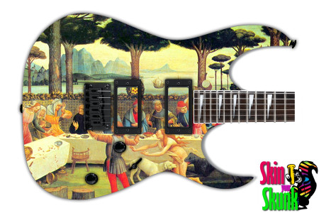  Guitar Skin Ancient Midevil 