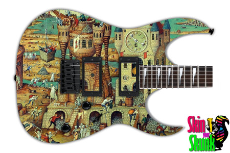  Guitar Skin Ancient Religion 