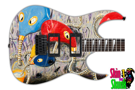  Guitar Skin Graffiti Masks 