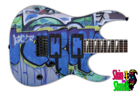  Guitar Skin Graffiti Terror 