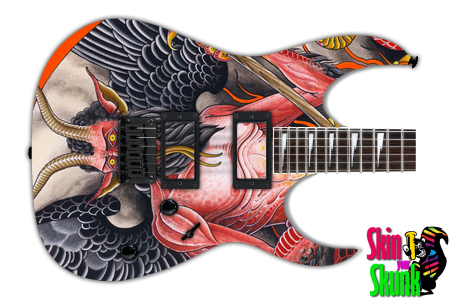  Guitar Skin Awesome Devil 