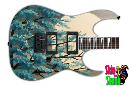  Guitar Skin Awesome Moon 