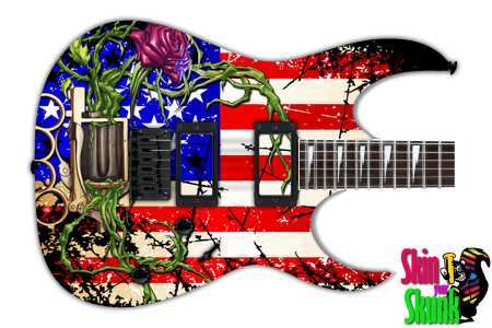  Guitar Skin Relic Viral America 