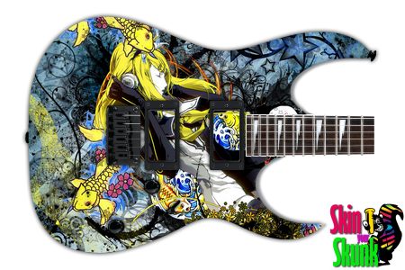  Guitar Skin Relic Viral Art 
