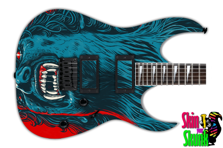  Guitar Skin Relic Viral Howling 