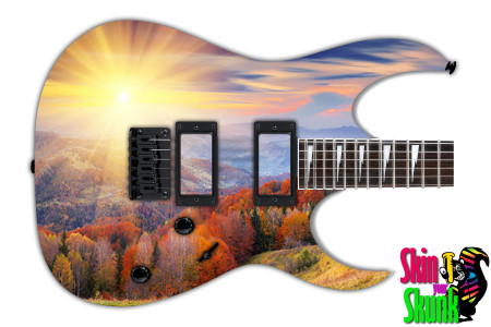  Guitar Skin Beautiful Sun 