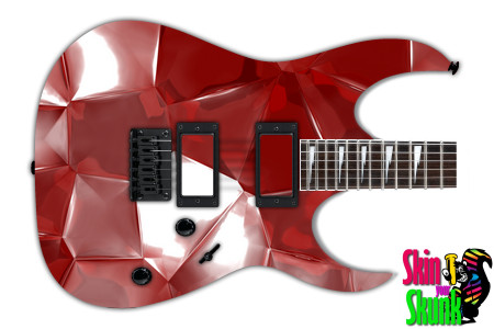  Guitar Skin Crystal Garnet 