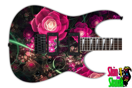  Guitar Skin Ornate Lights 