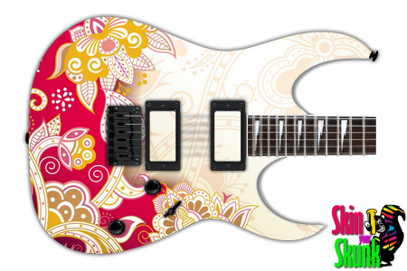 Guitar Skin Ornate Overlay 