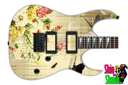  Guitar Skin Ornate Texture 