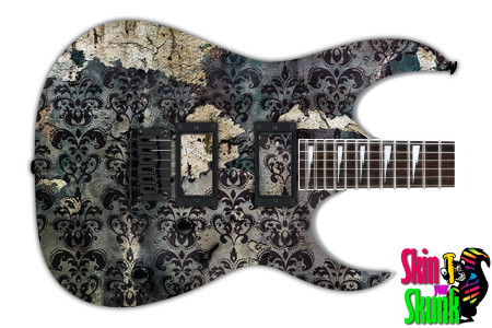 Guitar Skin Ornate Torn 