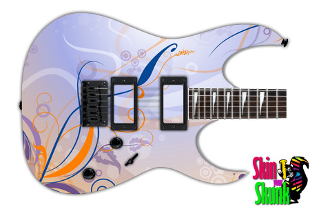 Guitar Skin Ornate Window 