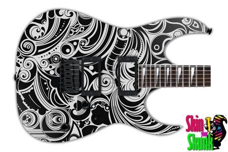  Guitar Skin Bw1 Swirl 