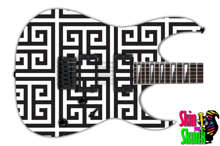  Guitar Skin Bw1 Tribal 