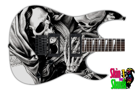  Guitar Skin Engraved Child 