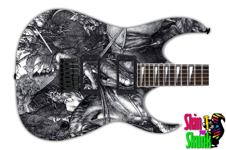  Guitar Skin Engraved Ride 
