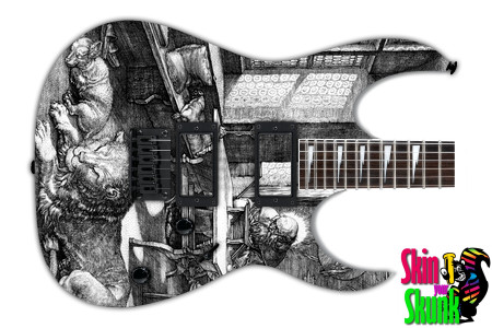  Guitar Skin Engraved Seer 