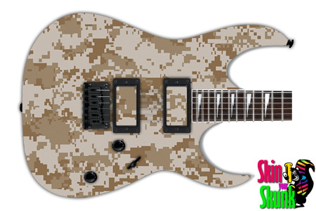  Guitar Skin Camo Tan 2 