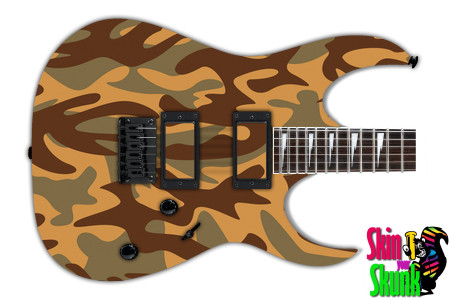  Guitar Skin Camo Tan 3 