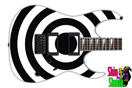  Guitar Skin Bullseye Inverse 