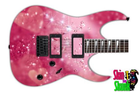  Guitar Skin Girlrock Diamonds 