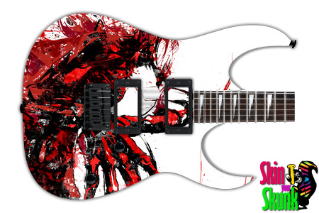  Guitar Skin Comics Blood 