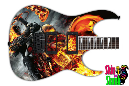  Guitar Skin Comics Ghost 