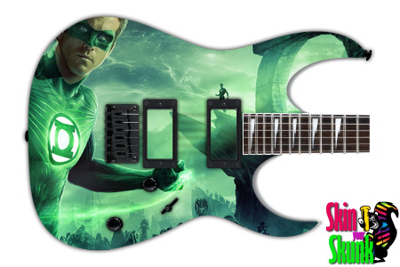  Guitar Skin Comics Lantern 