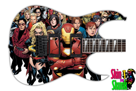  Guitar Skin Comics Pose 