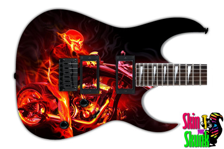  Guitar Skin Comics Rider 