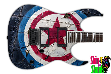  Guitar Skin Comics Shield 