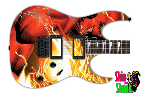  Guitar Skin Comics Shock 